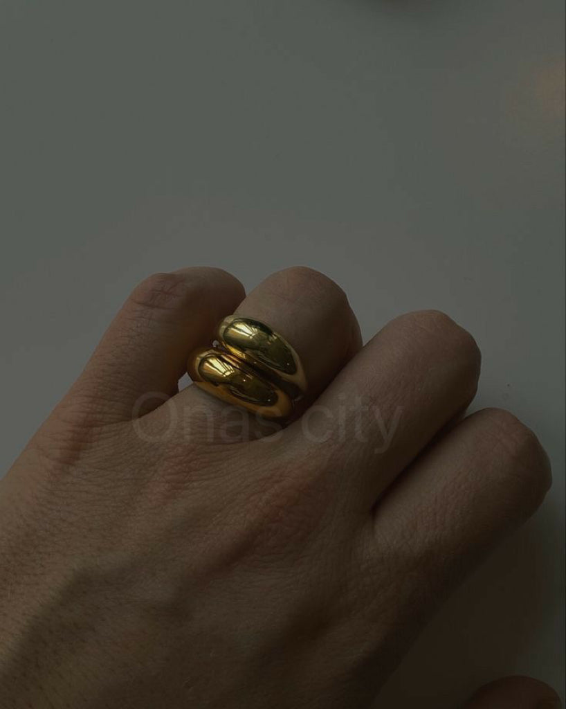 DOUBLE DOME RING
