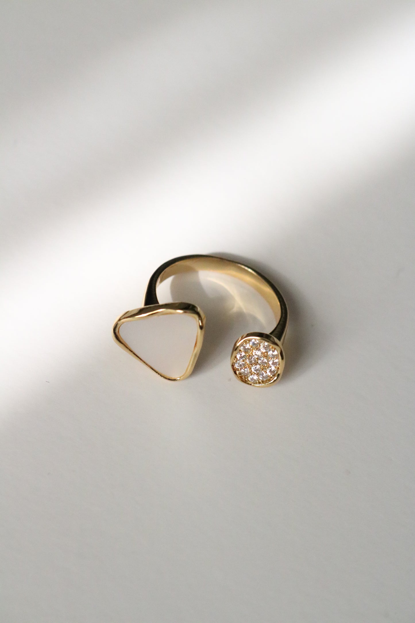 DOUBLE DROP TOI RING (Free size)
