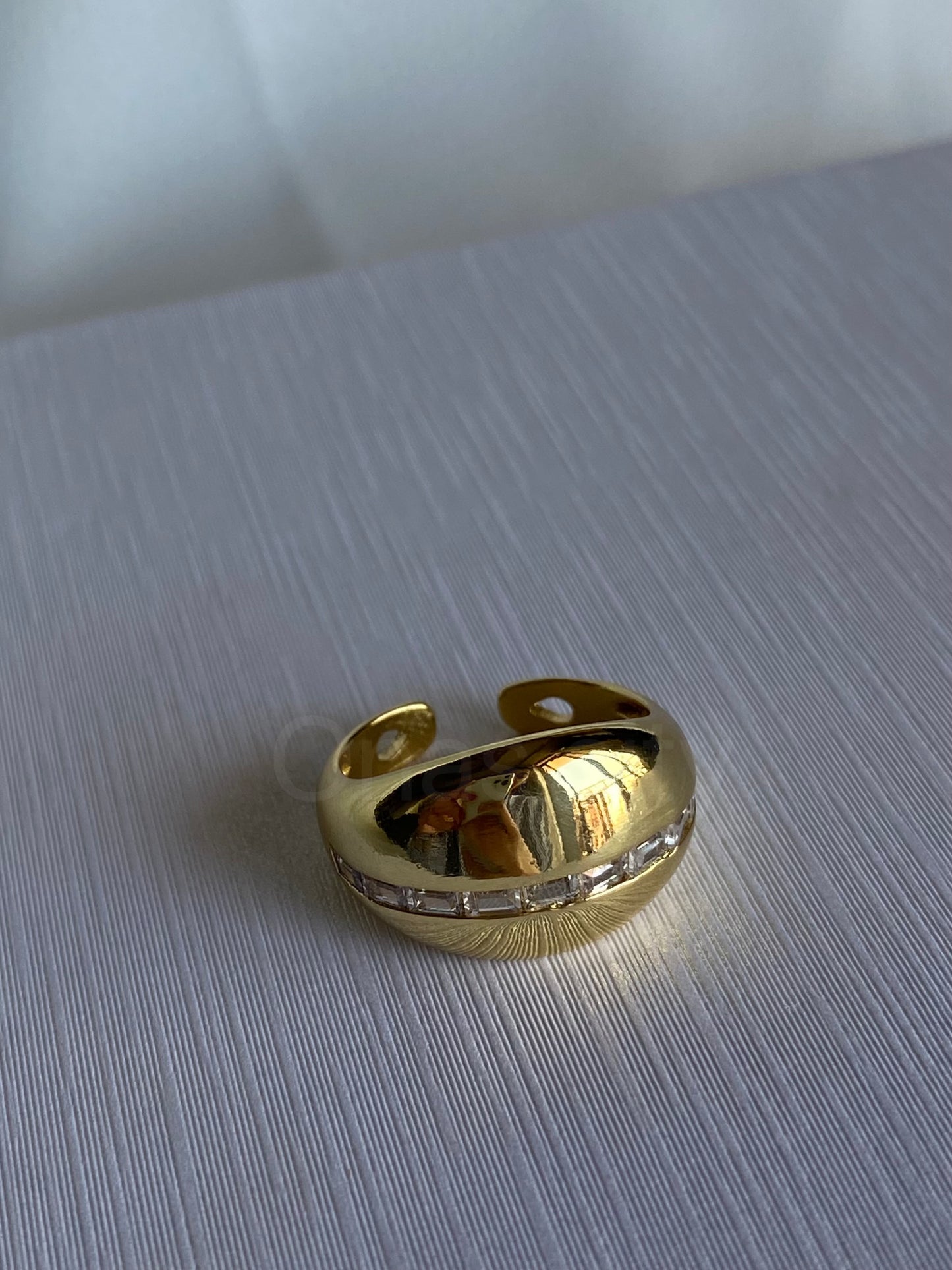 DIAMOND DOME RING ( free size )