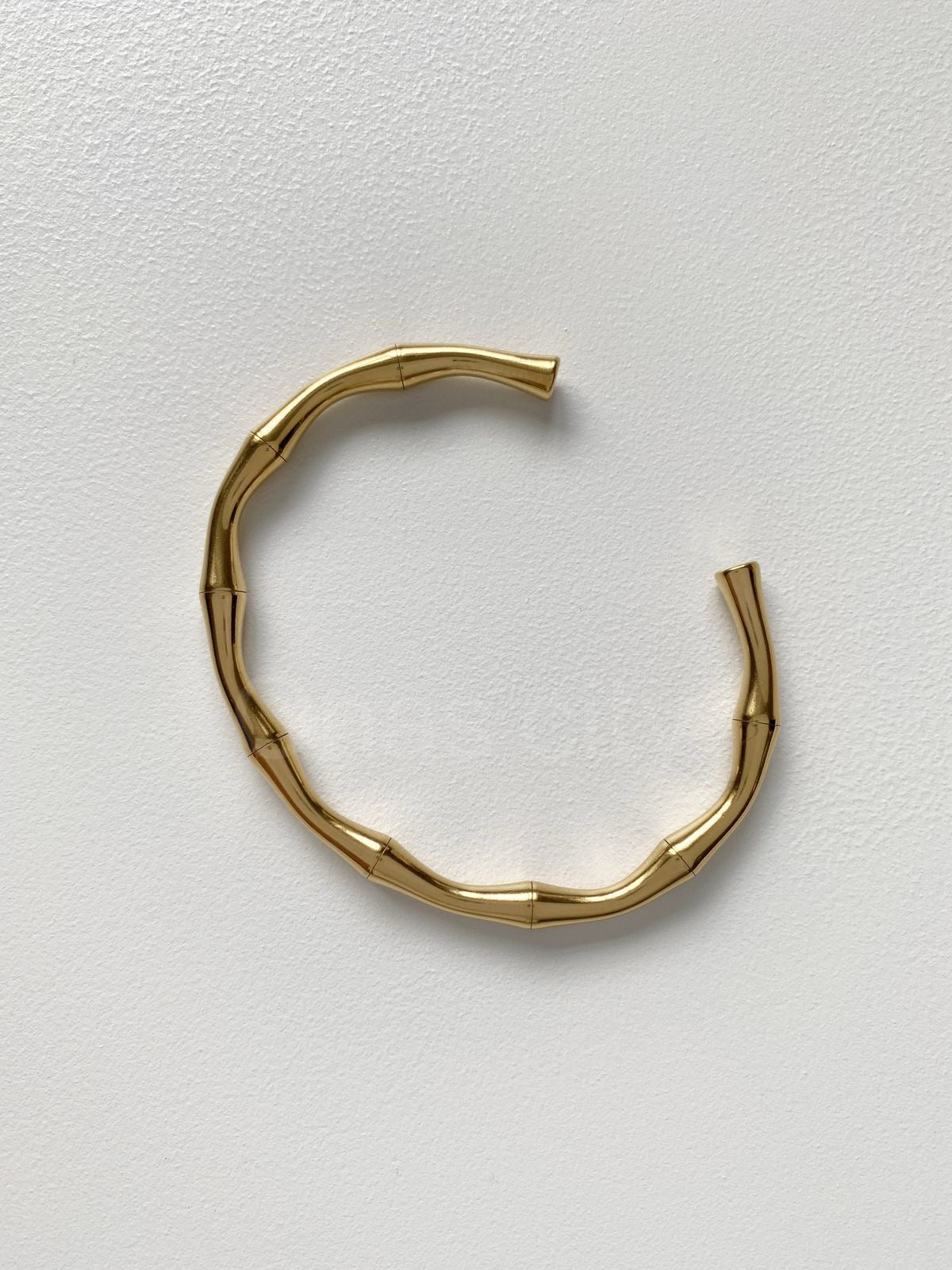 BAMBOO OPEN CUFF BRACELET
