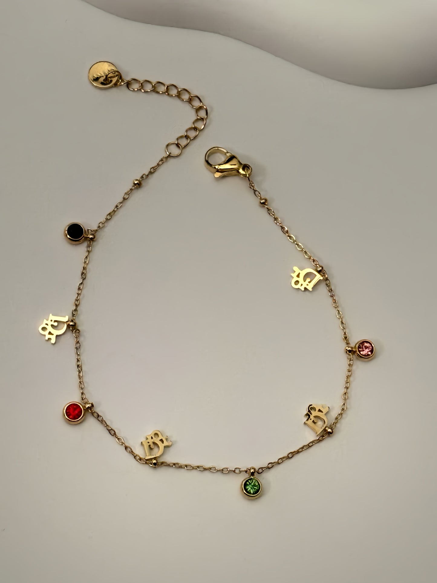 MULTICOLOR DANGLY BRACELET