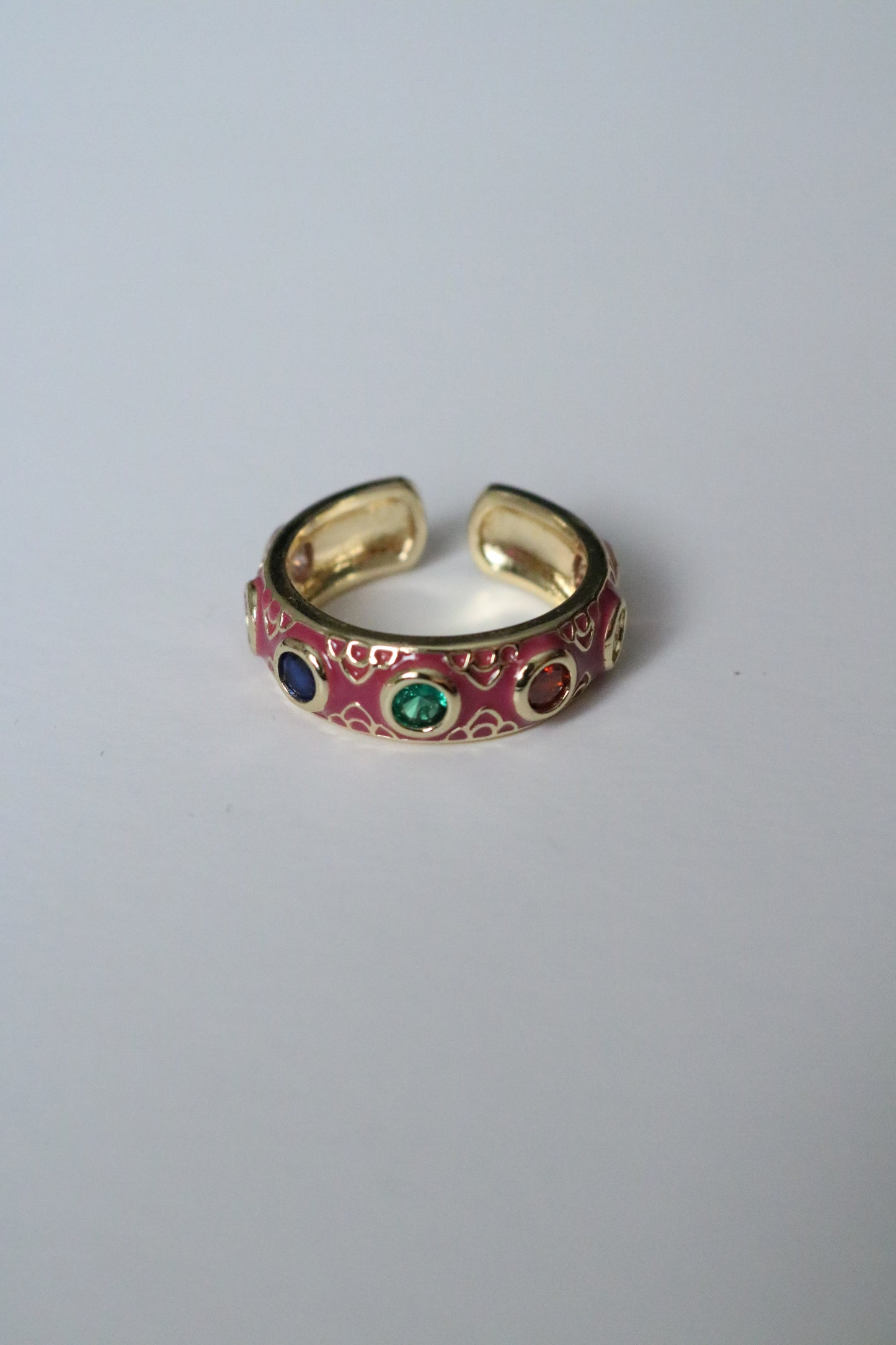 ENAMEL ZIRCON ( FREE SIZE )