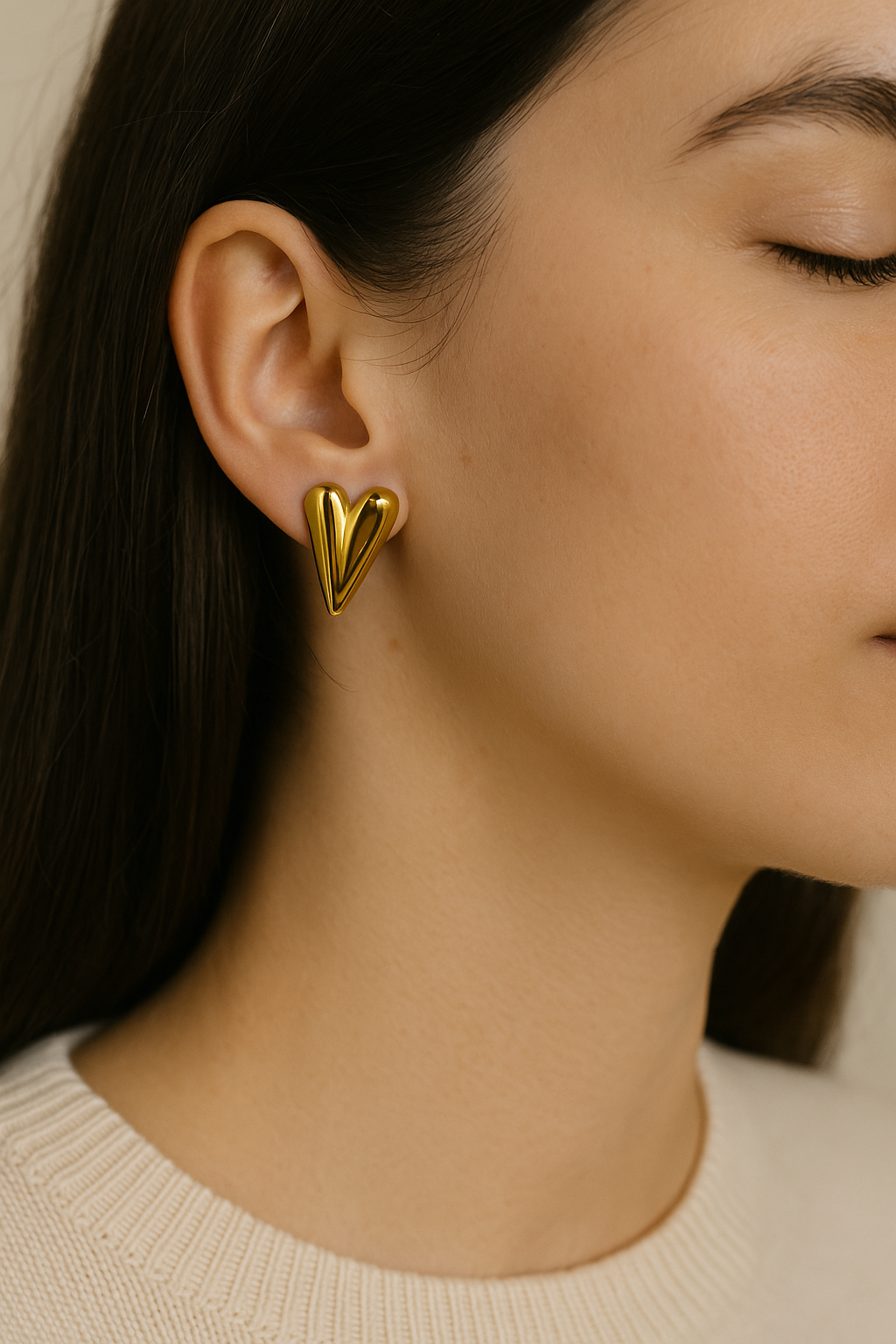 SCLUPTURE SHARP EARRINGS