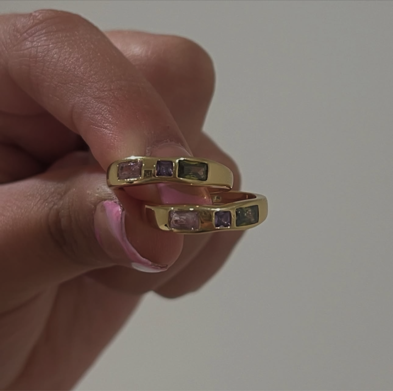 CUBIC RING (Free size)