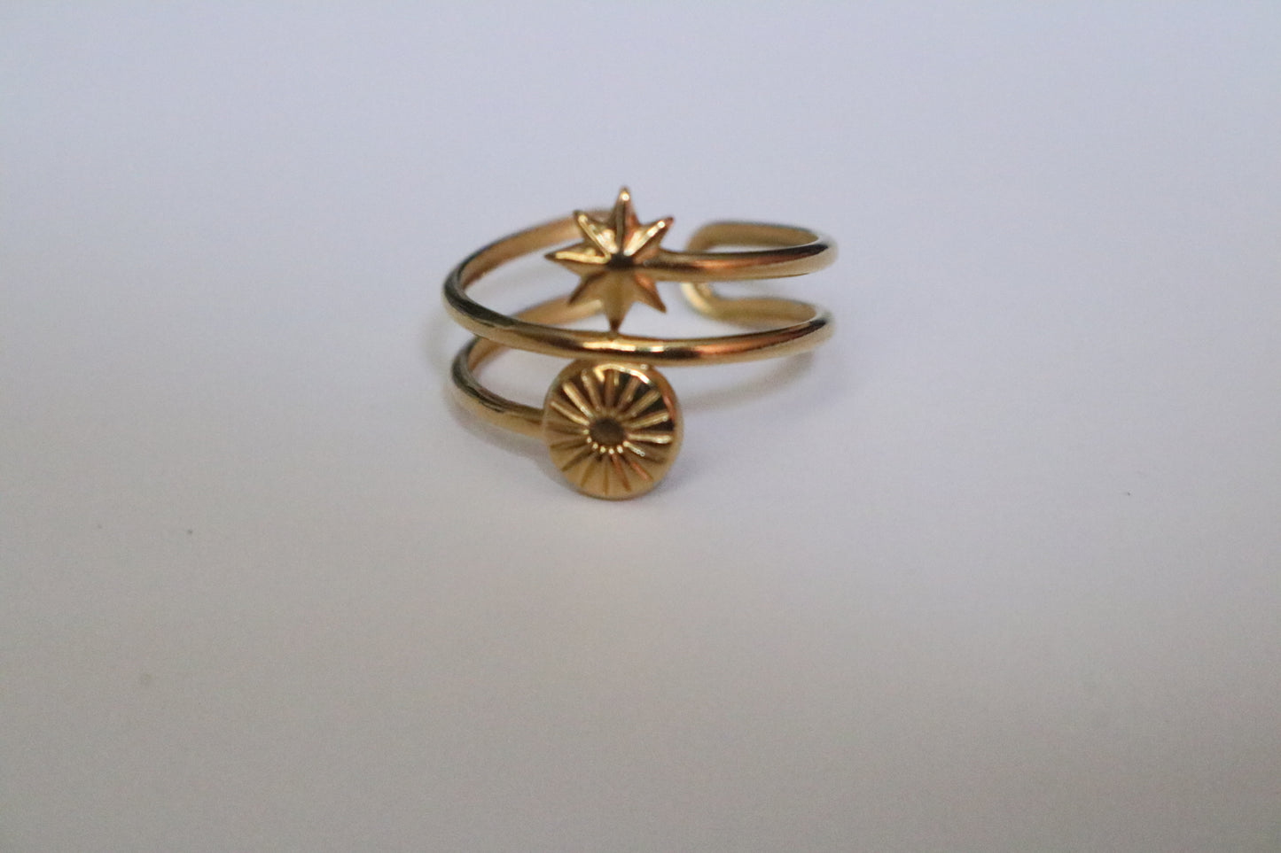 STAR BRIGHT RING ( Free size )