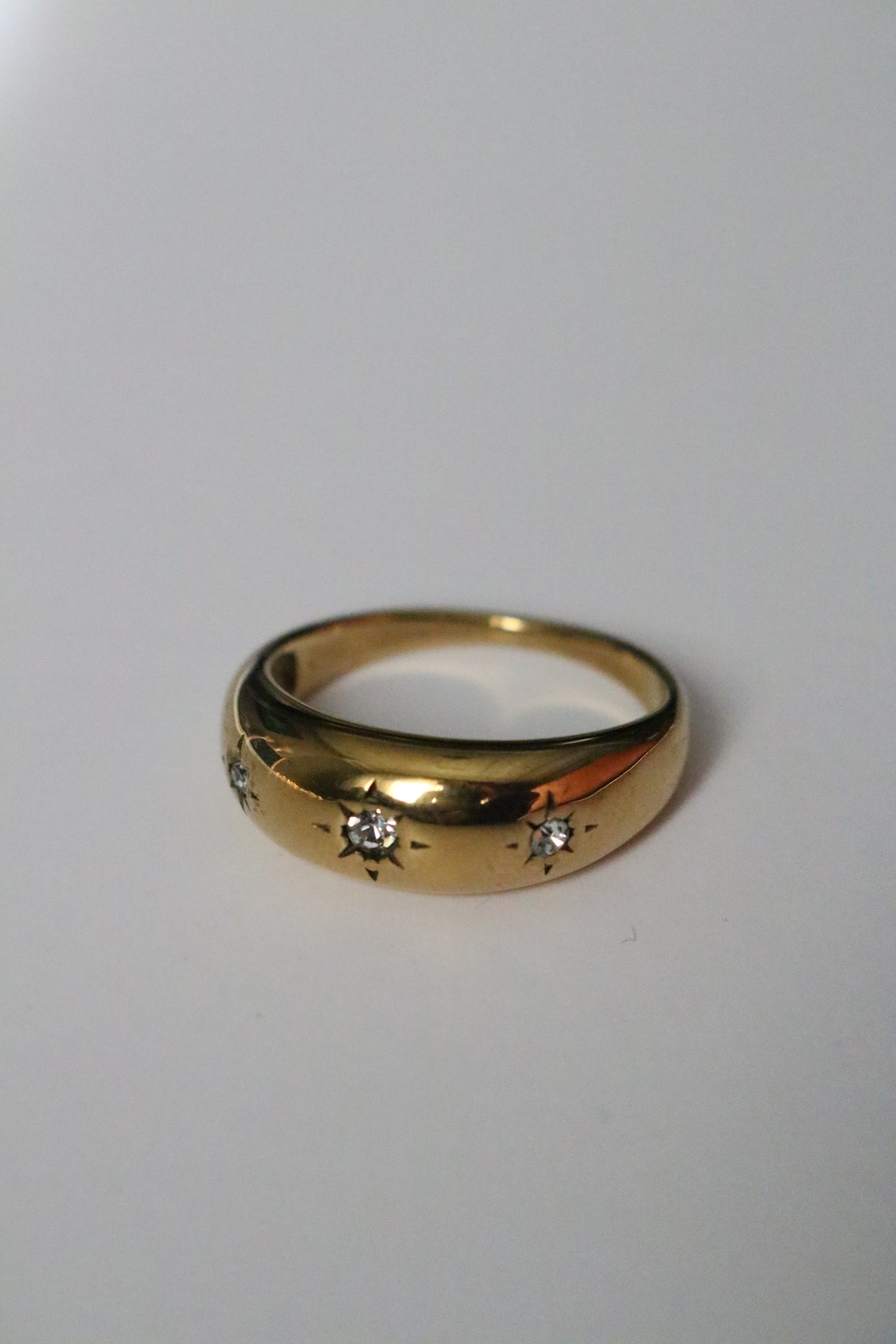 TRIOLGY STARBURST RING