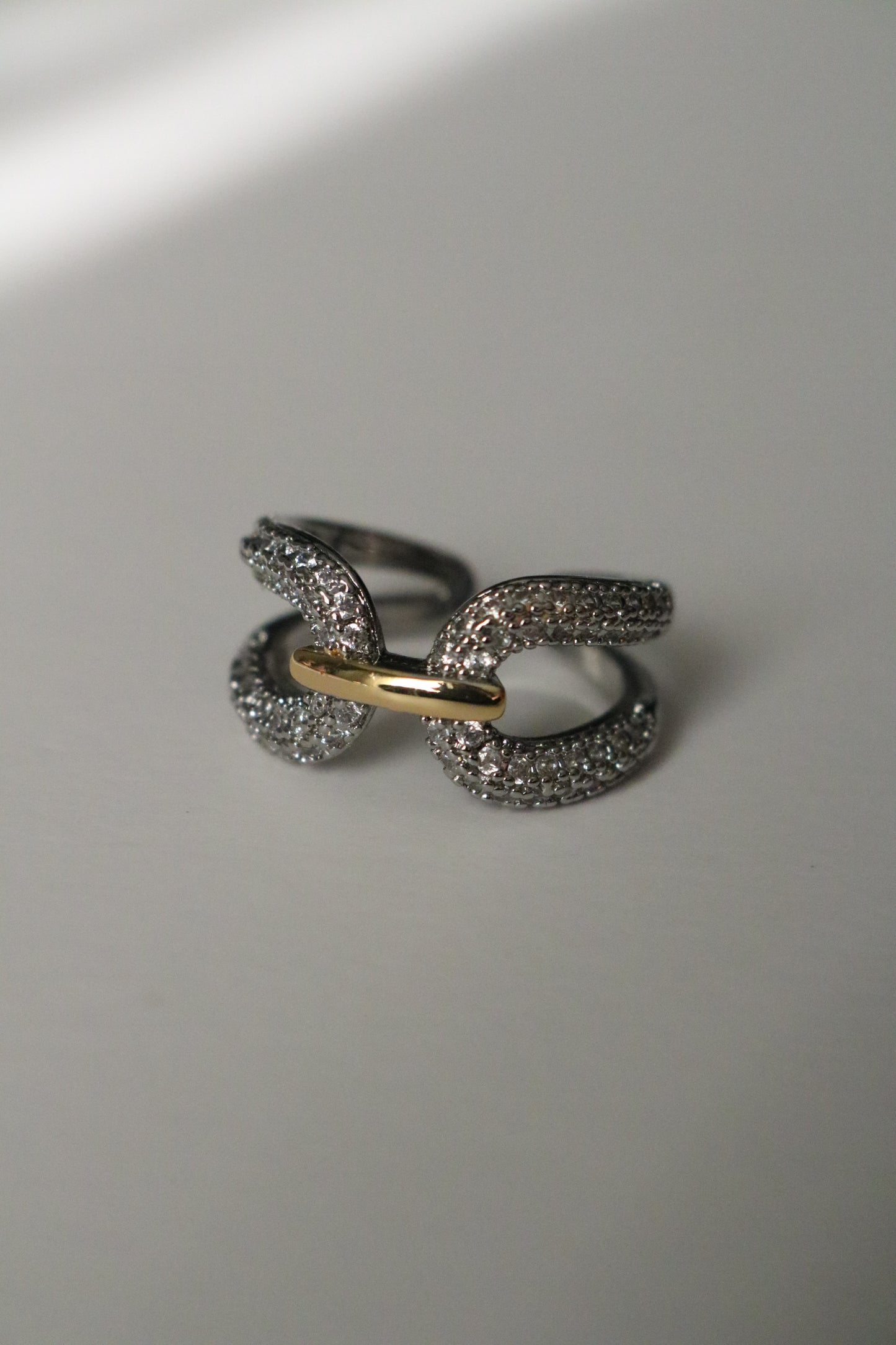 DOUBLE KNOT RING (Free size)