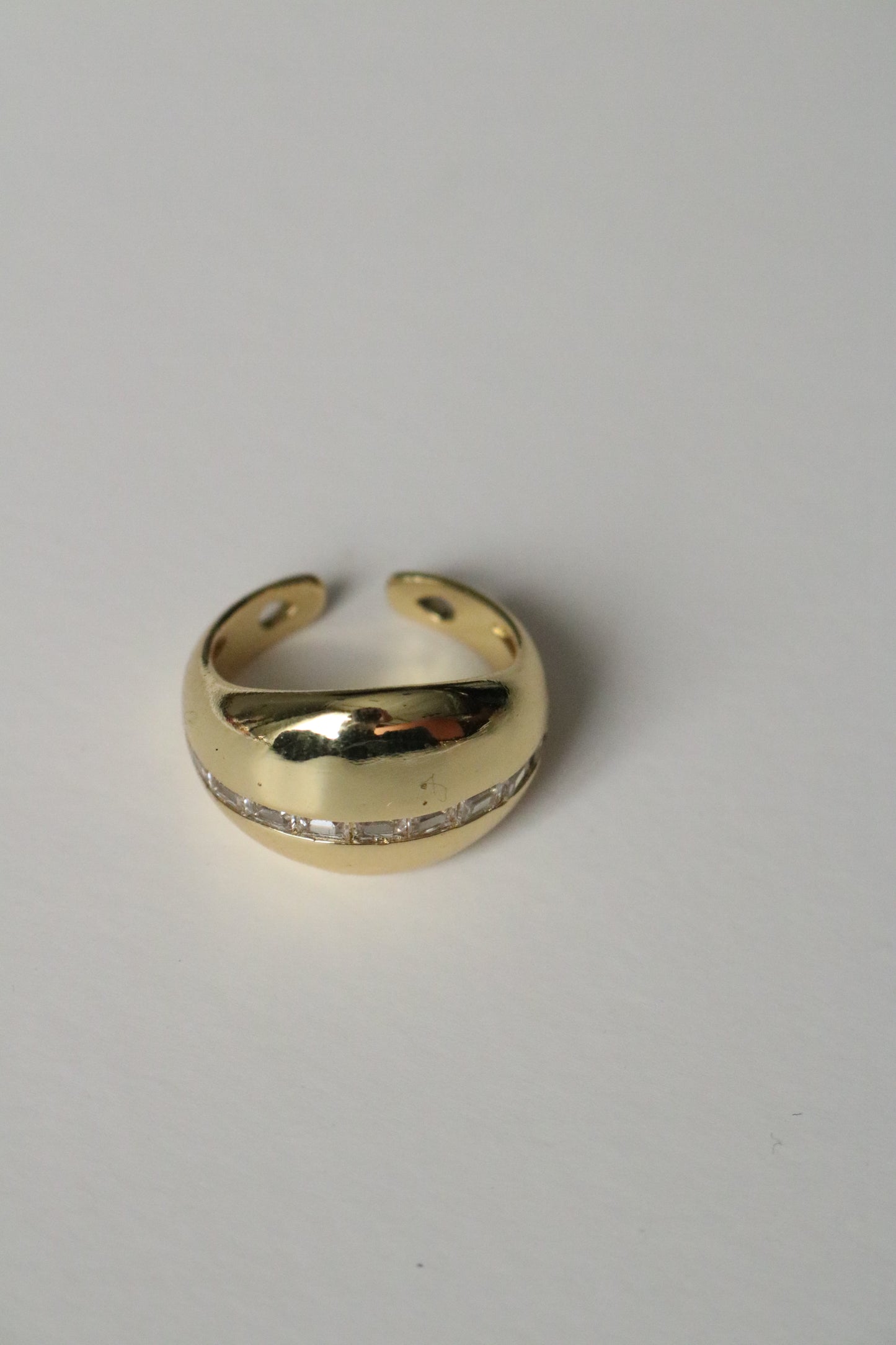 DIAMOND DOME RING ( free size )