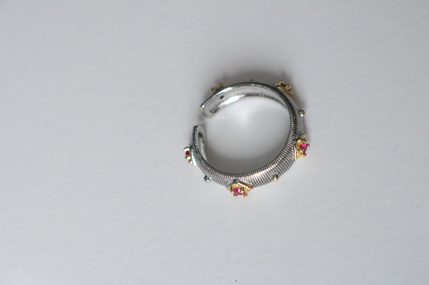 NAVAJO PINK STONE RING