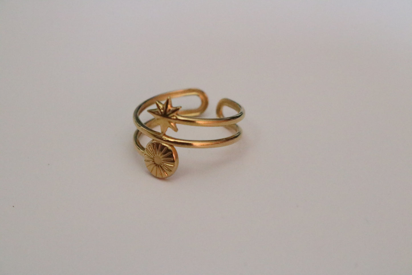 STAR BRIGHT RING ( Free size )
