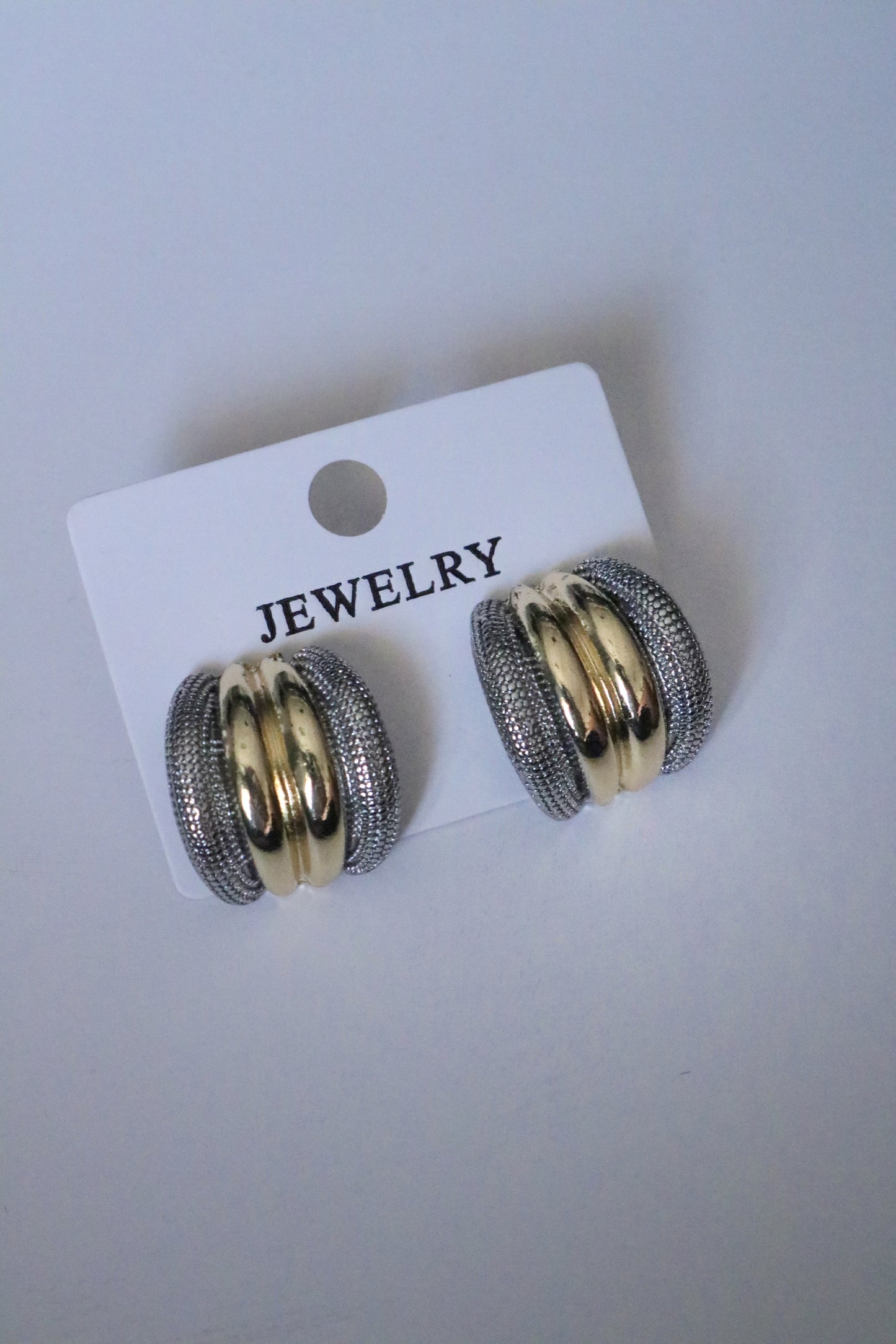 WIDE PAVÉ EARRINGS