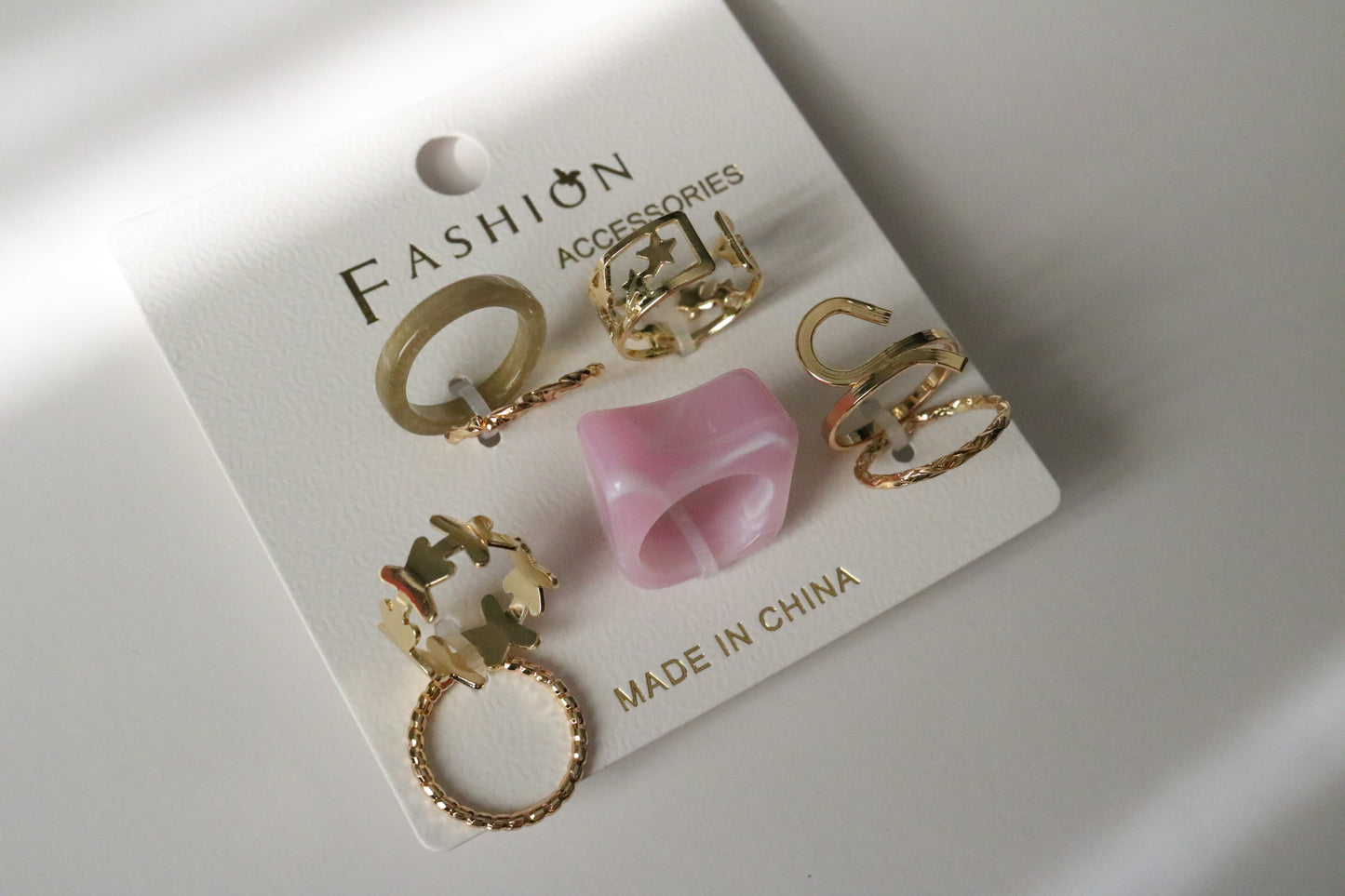 “6” RINGS SET