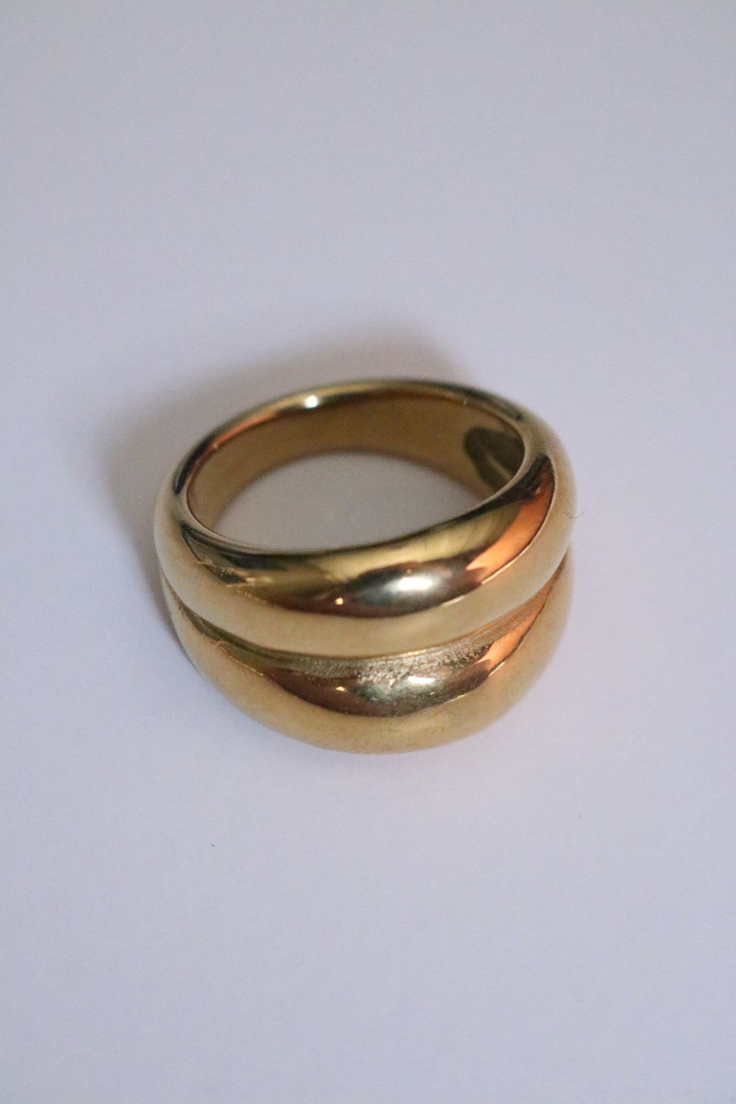 DOUBLE DOME RING