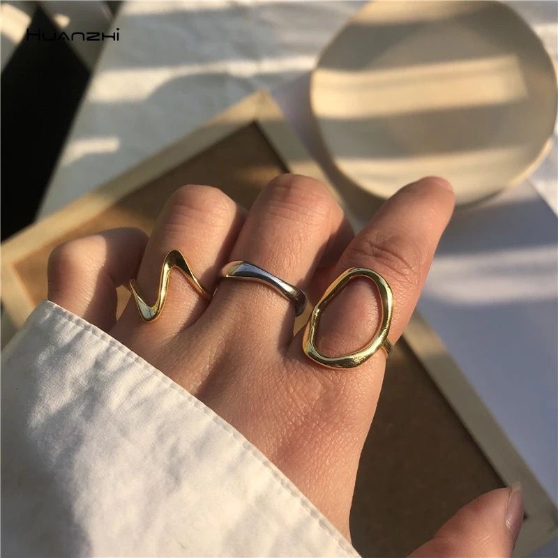 WAVE RING ( free size )