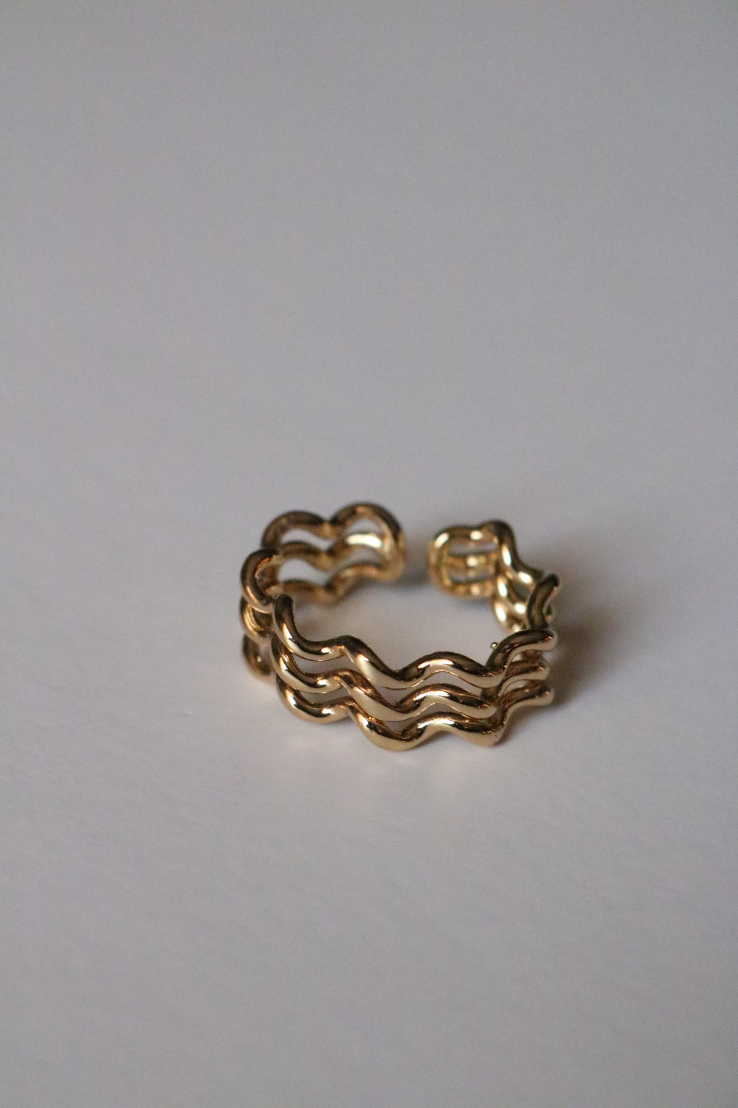 SWIRL RING (Free size)