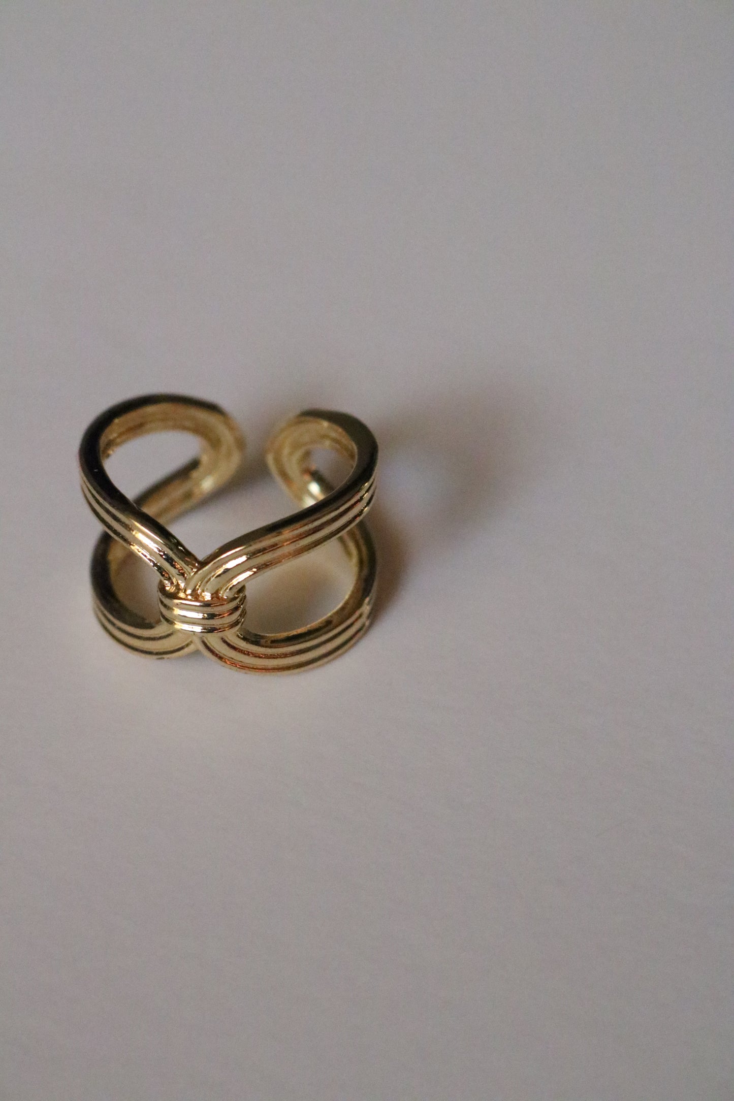 LLIAS KNOT RING ( free size )