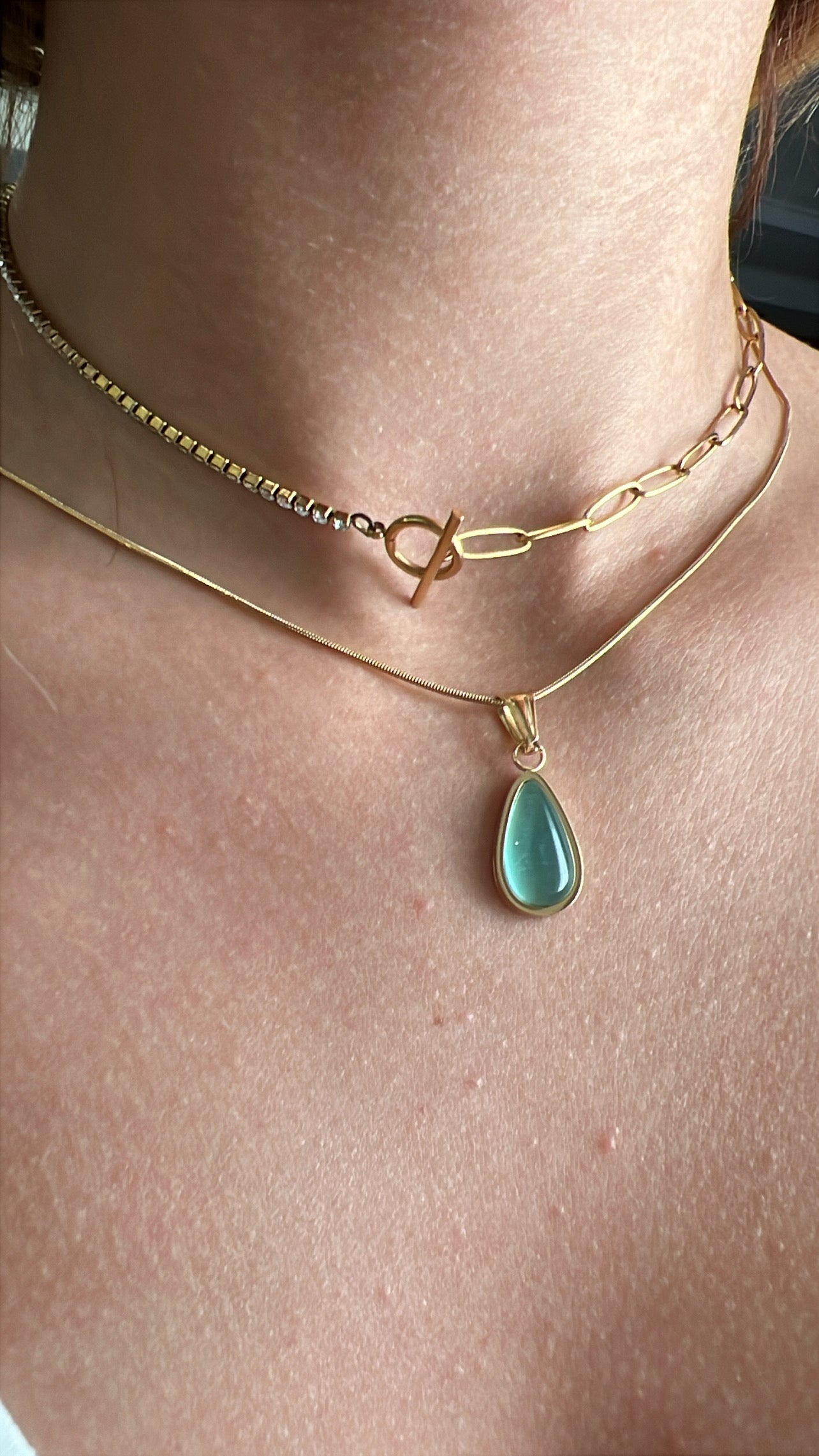 OCEAN TEAR NECKLACE