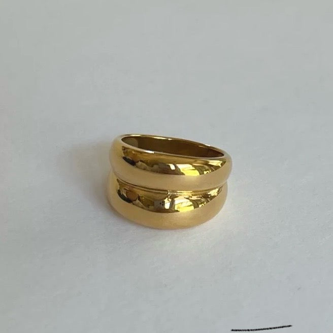 DOUBLE DOME RING