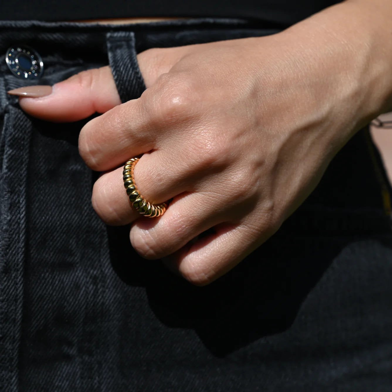 Twisted Rope ring