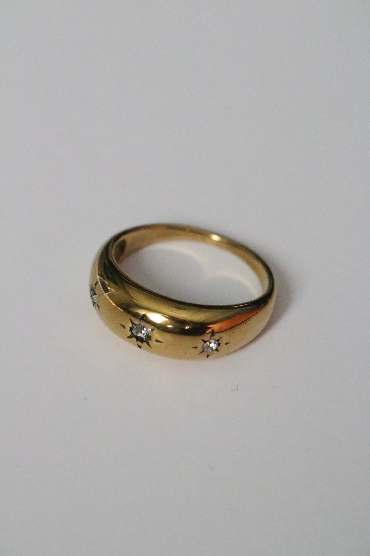 TRIOLGY STARBURST RING