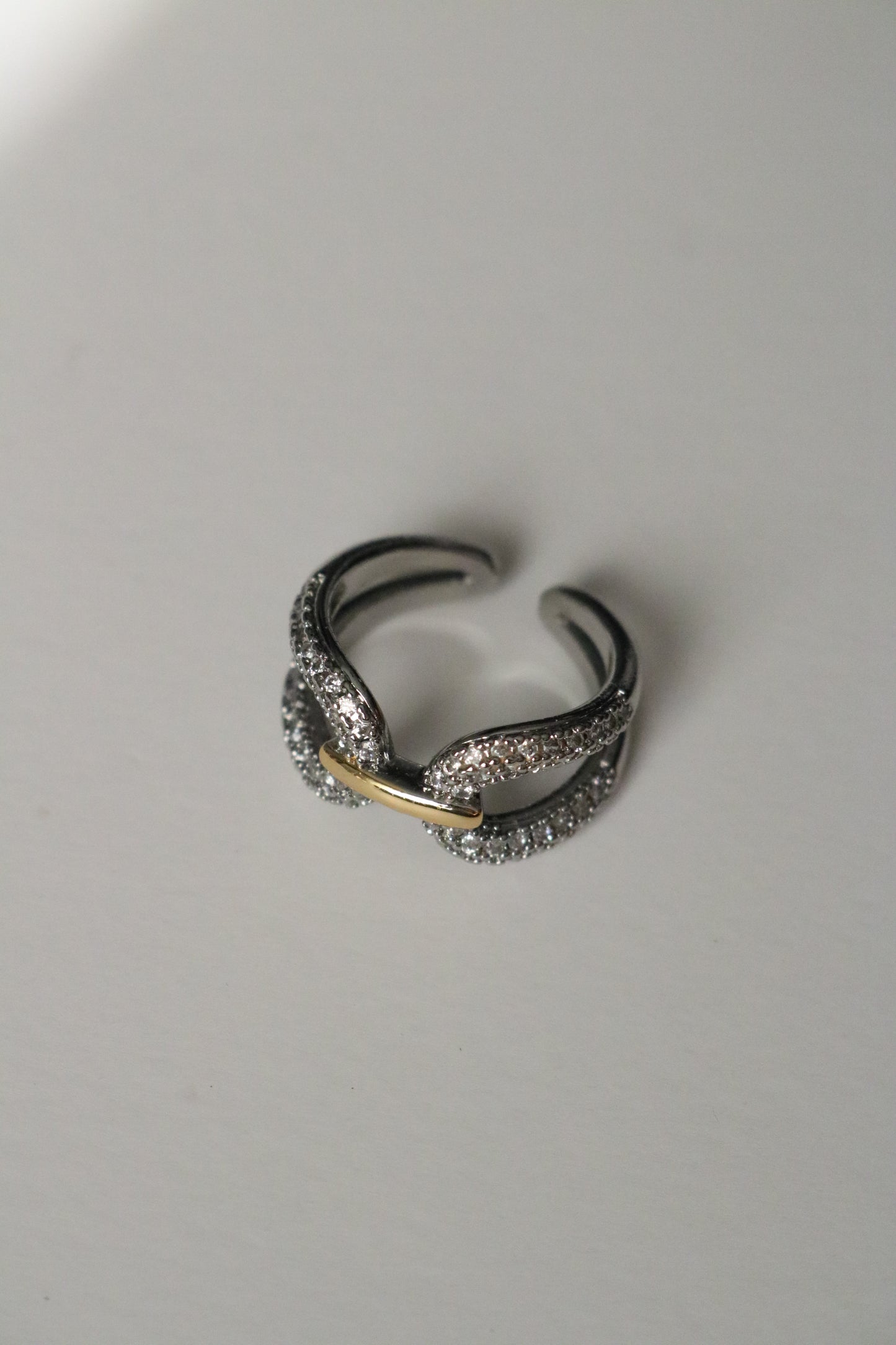 DOUBLE KNOT RING (Free size)