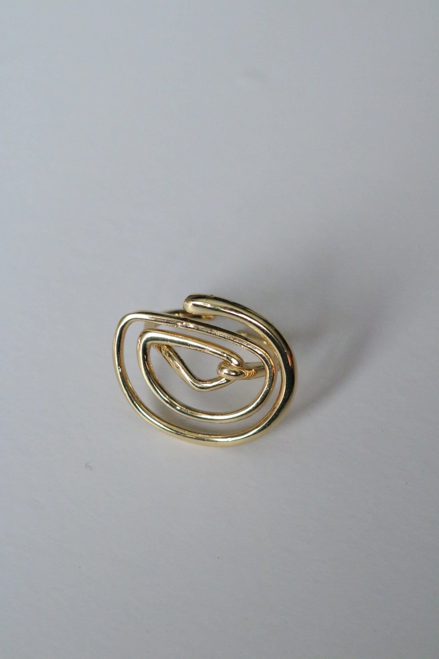 RAW BRASS RING (Free size)