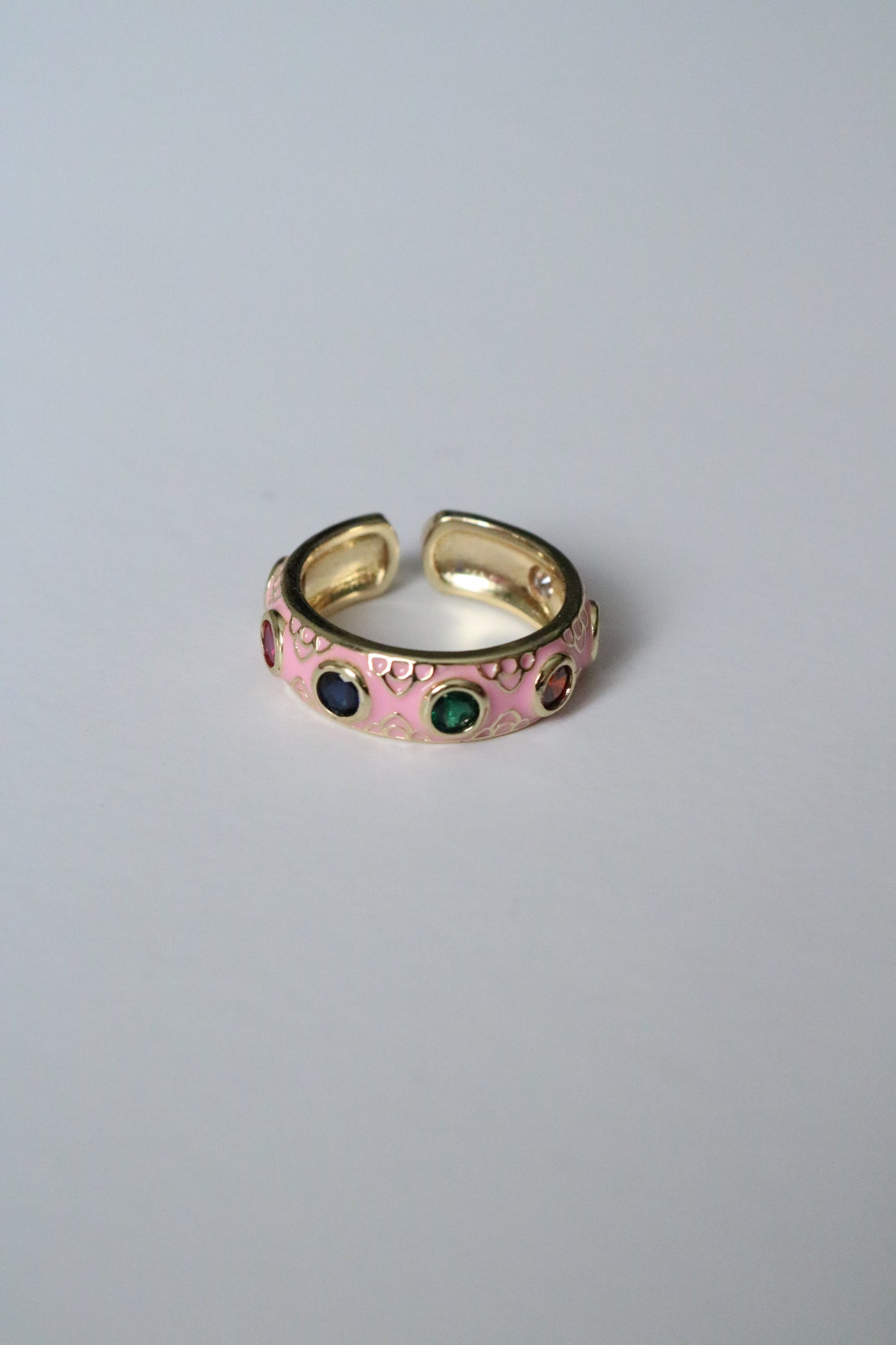 ENAMEL ZIRCON ( FREE SIZE )