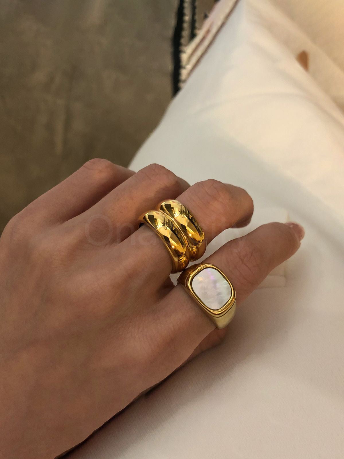 DOUBLE DOME RING