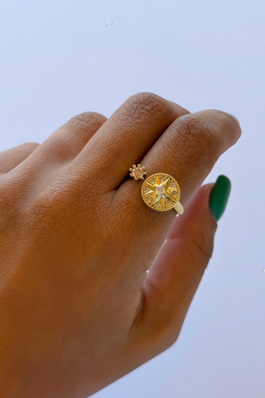 BAGUE SPARKLE RING (free size)