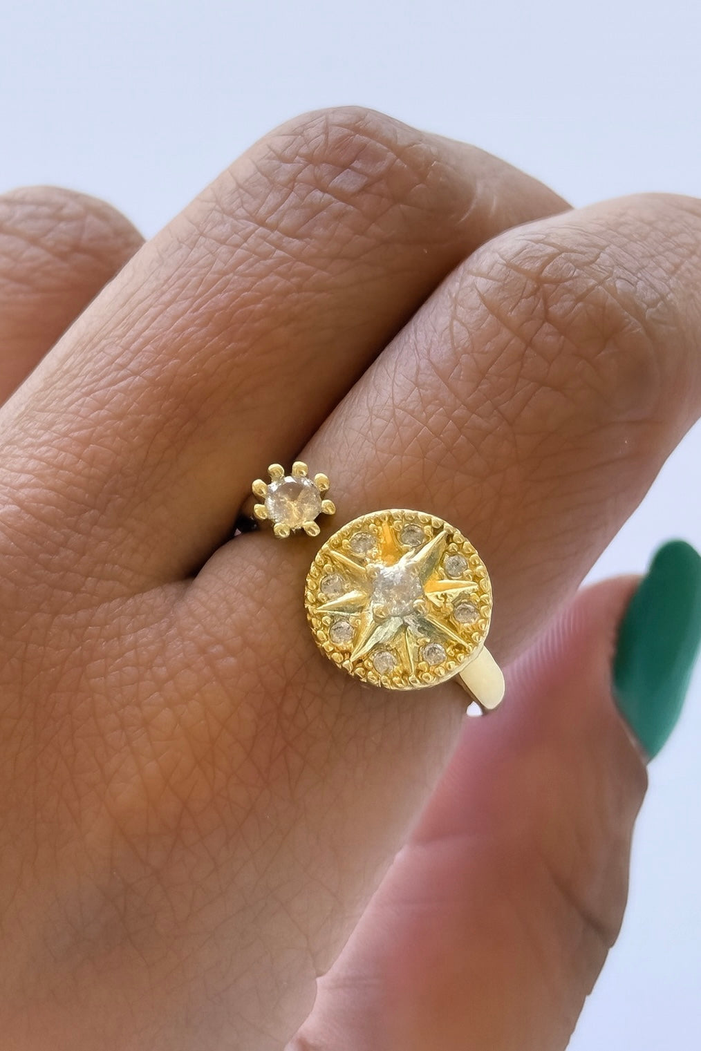 BAGUE SPARKLE RING (free size)