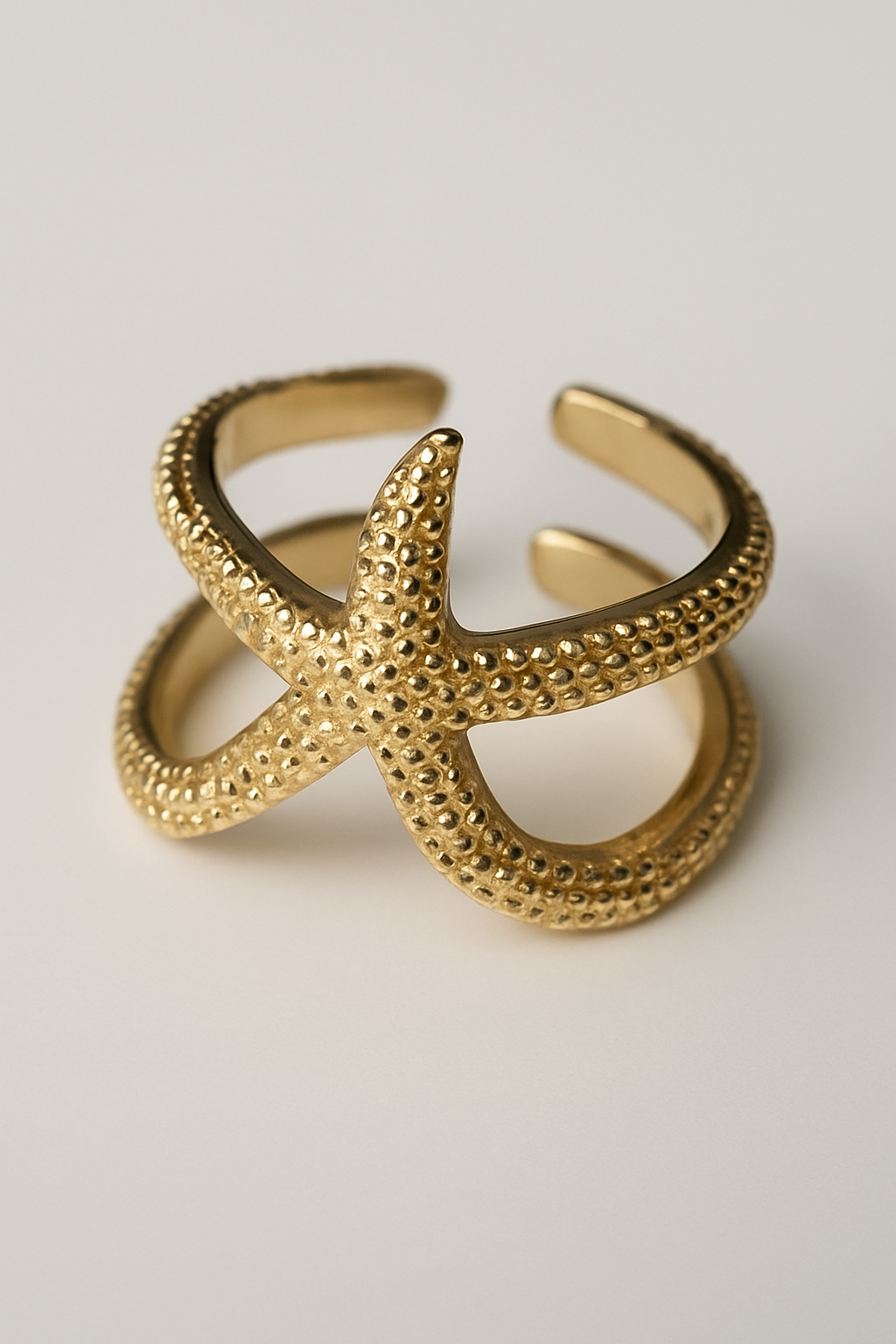 A.STAR FISH RING (Free size)