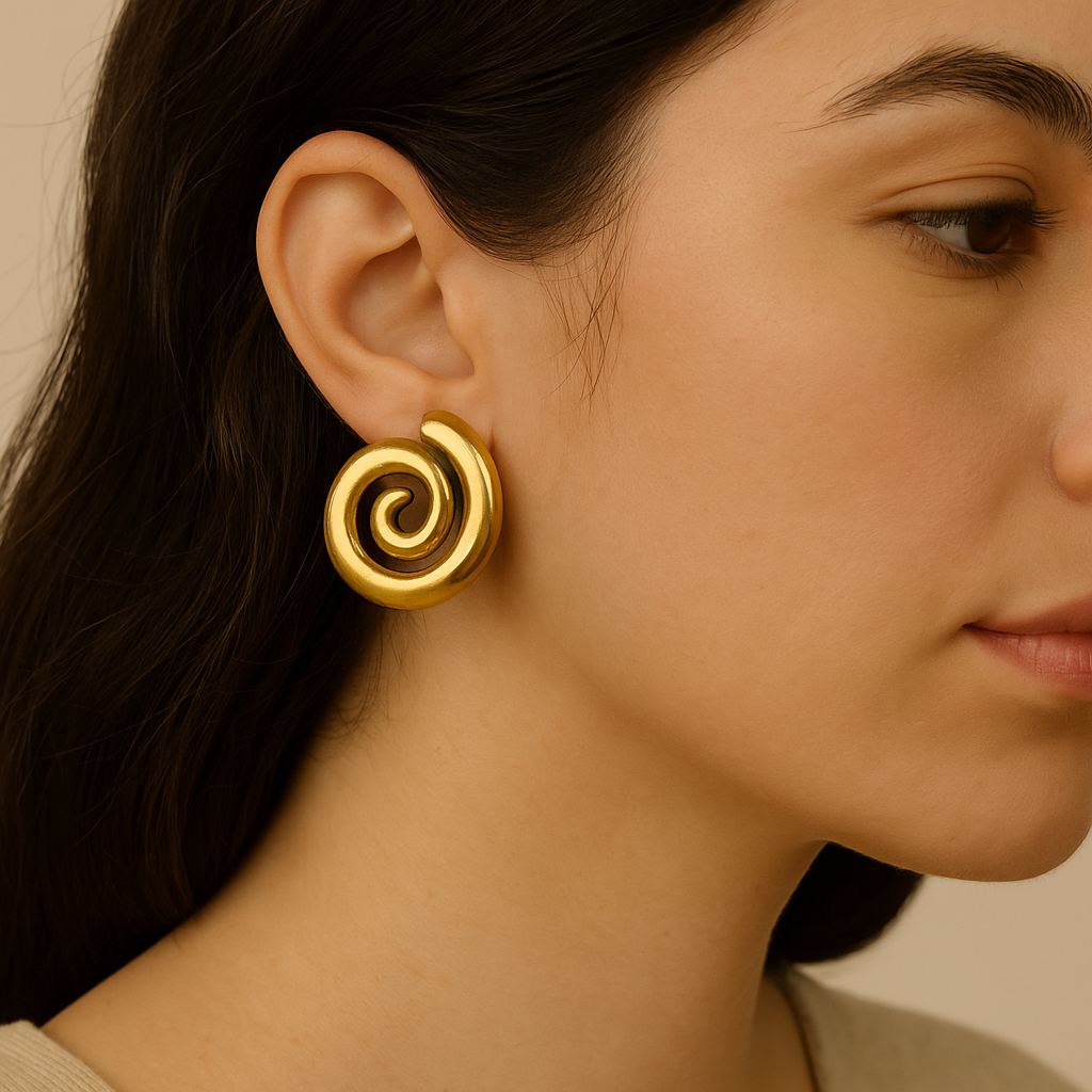 SPIRAL EARRINGS