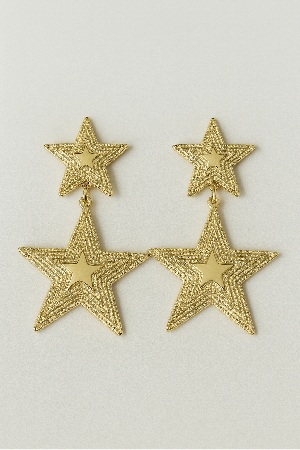 TWIN STAR EARRING