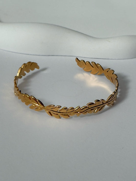 THIN LEAF BANGLE