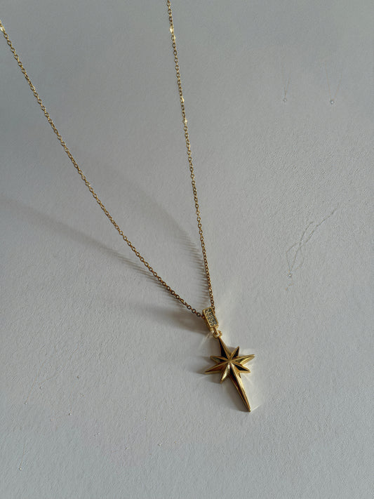 GOLD SPARKLE NECKLACE