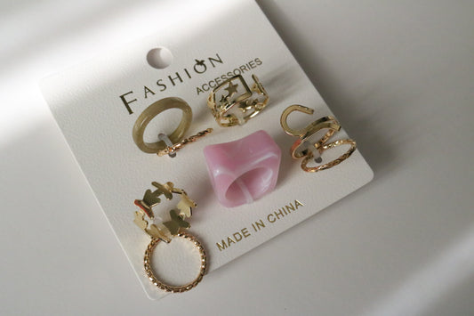 “6” RINGS SET