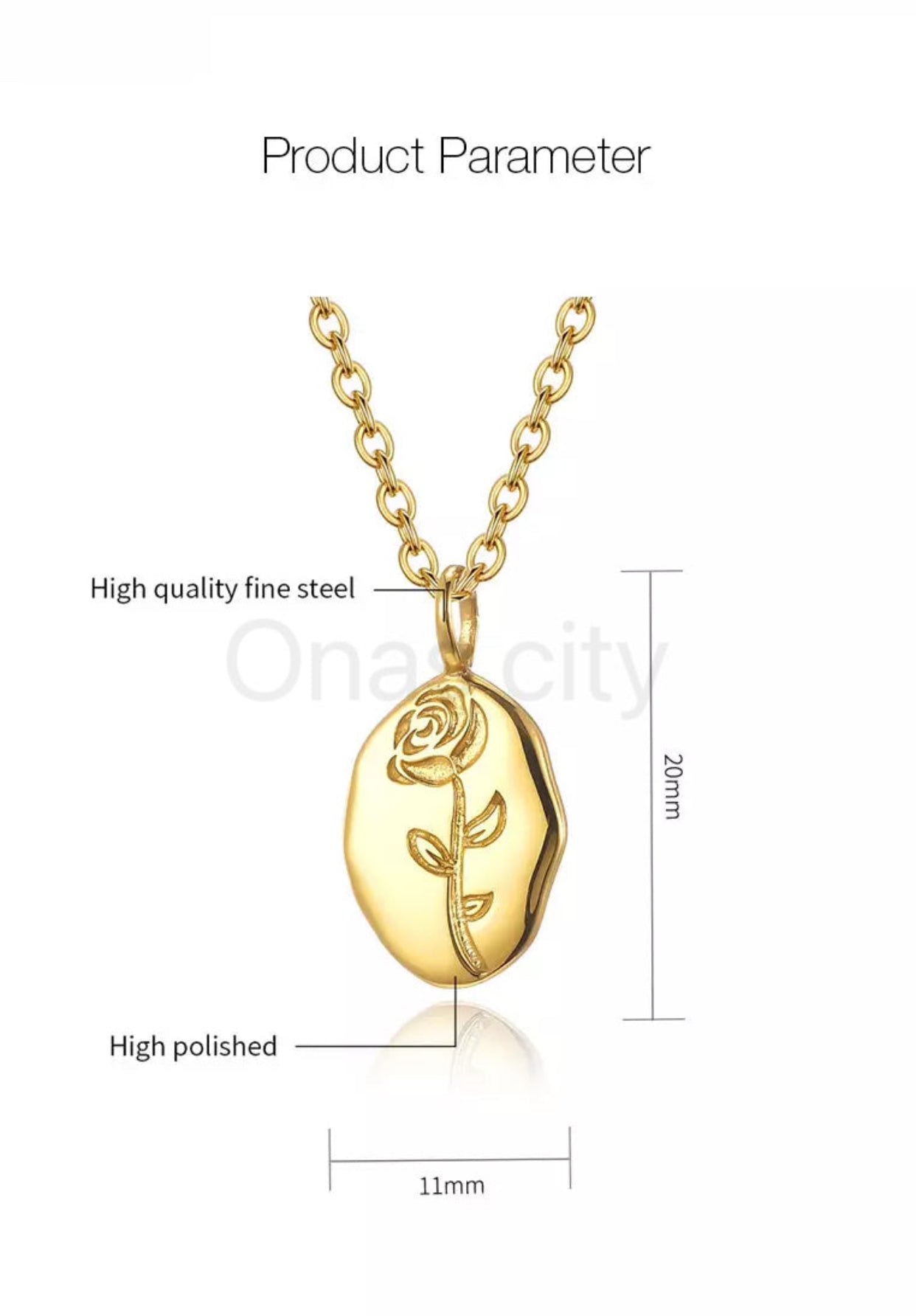 BRITISH ROSE NECKLACE