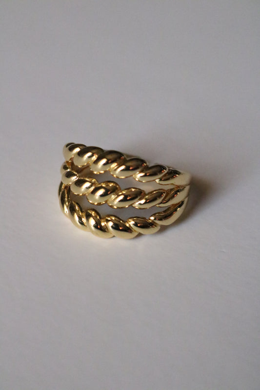 TRENZADO RING (Free size)