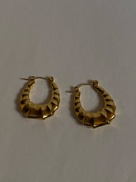 MINIMAL AFRICAN EARRINGS