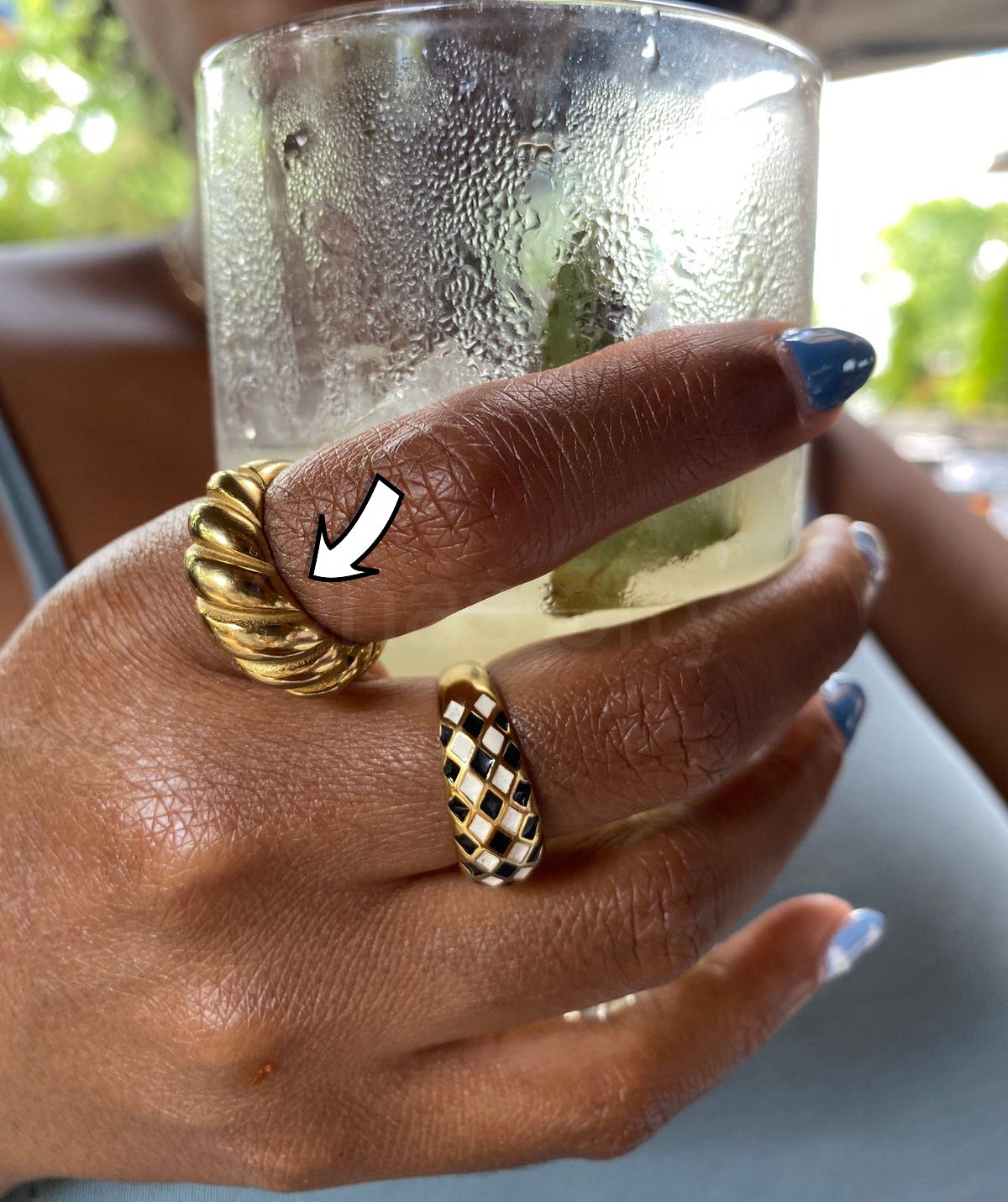 CROISSANT RING