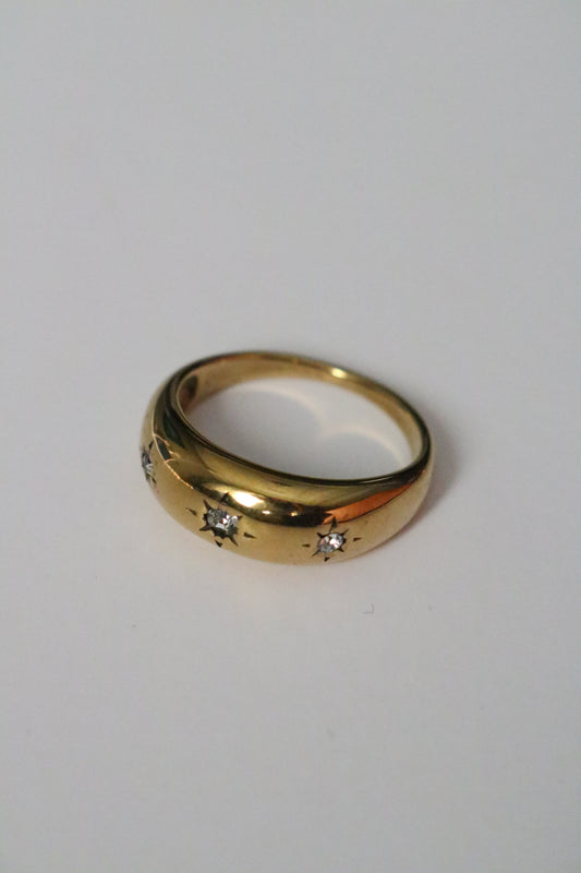 TRIOLGY STARBURST RING