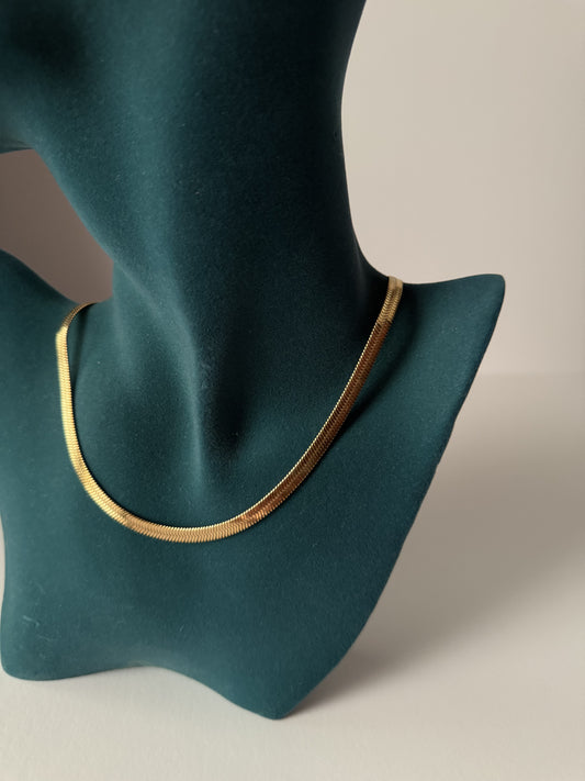 WIDE SNAKE CHAIN