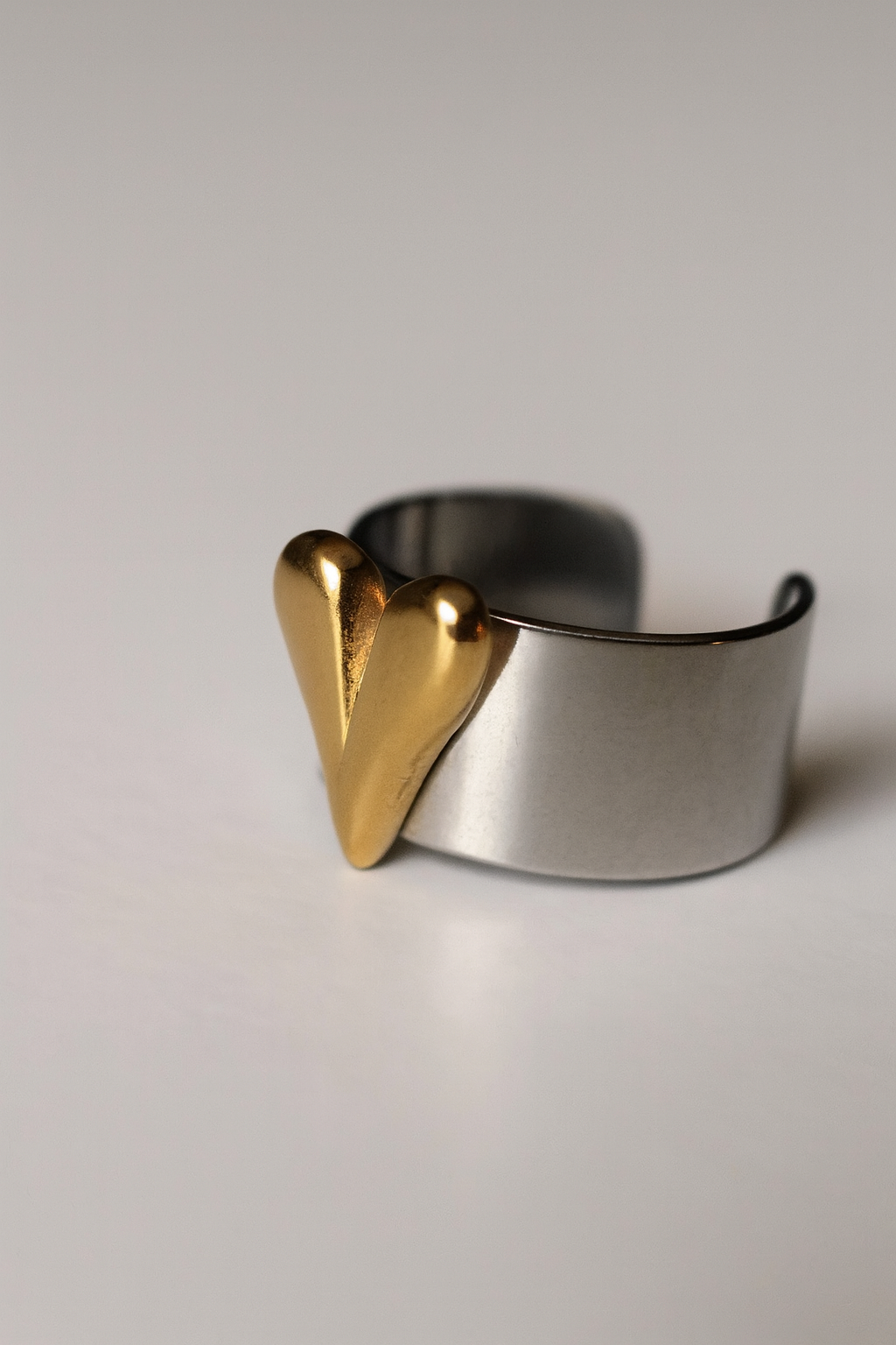 CELINE HEART RING (free size)