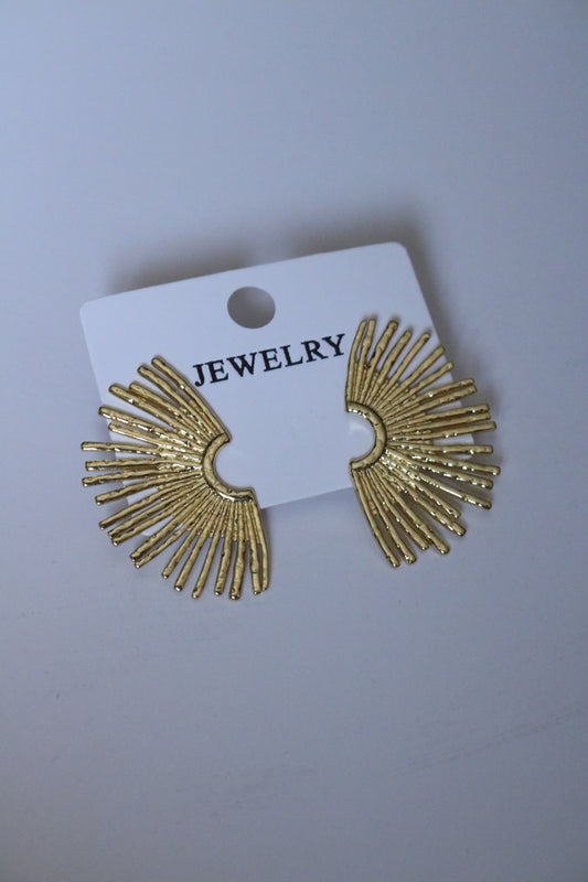 HALF SUN EARRING