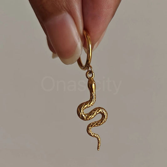 SNAKE EARRINGS